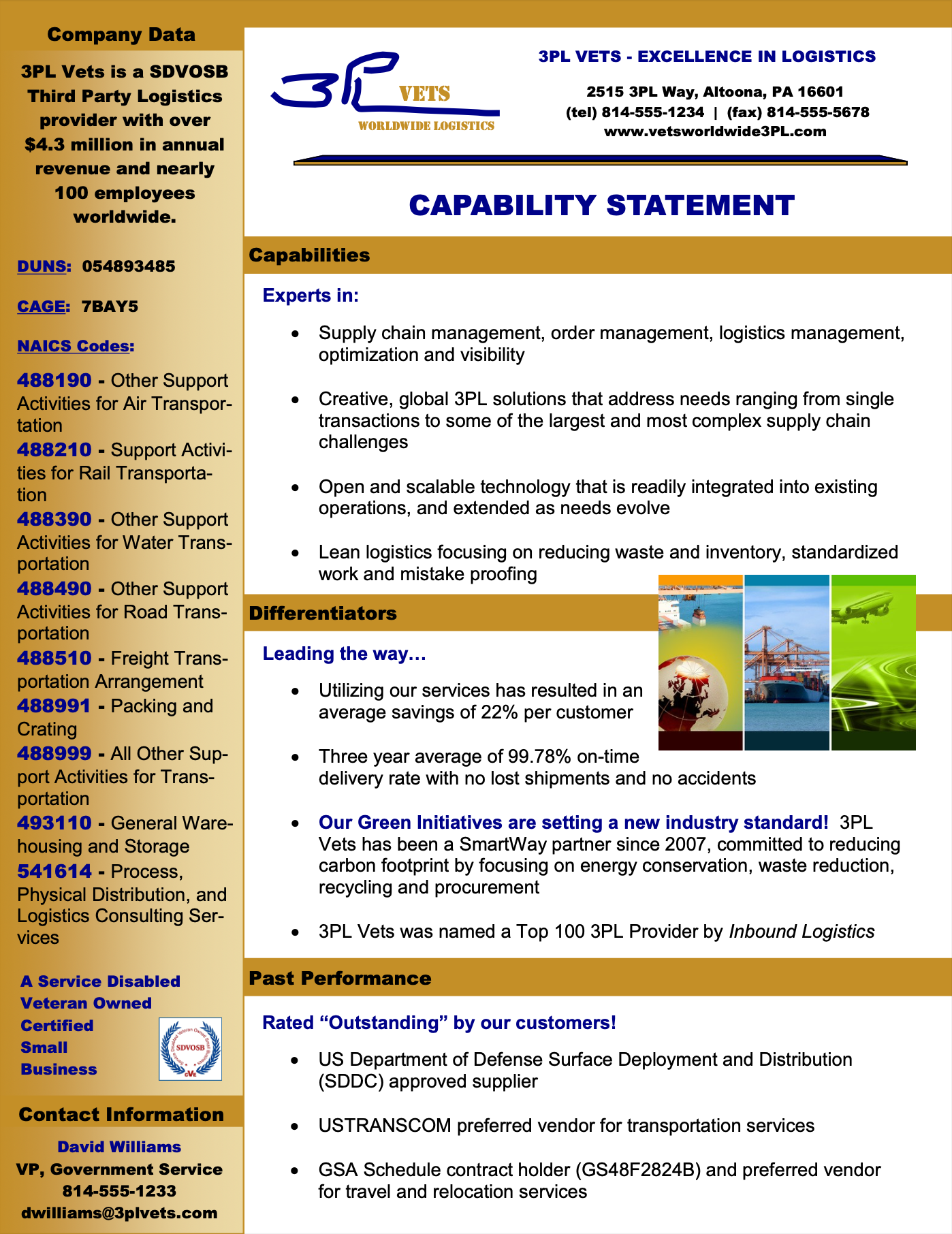 Example Capability Statement